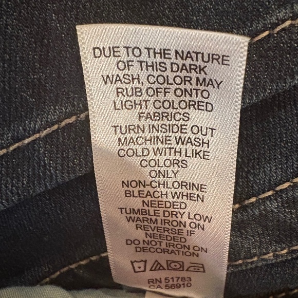 NWT Maurices Bootcut Denim Flex Mid Rise Cotton Blend Jeans; Size 22W Long - Picture 14 of 15